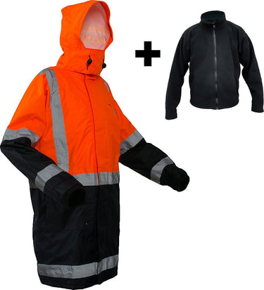 StormPro Fleece Lined Jacket - Kiwi Workgear